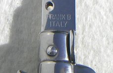 NEW FRANK BELTRAME 9" GENUINE EUROPEAN STAG ITALIAN STILETTO
