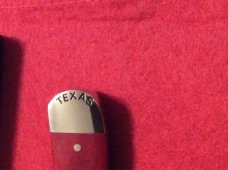 NEW MOORE MAKER MATADOR TEXAS RED BONE HANDLE WITH TEXAS STAR & STATE SHEILD TRAPPER NEW IN BOX NEW MOORE MAKER MATADOR TEXAS RED BONE HANDLE WITH TEXAS STAR & STATE SHEILD TRAPPER NEW IN BOX