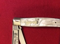 FIGHTING ROOSTER BEAUFUL PEARLISH SWIRL HANDLE “ WILDCAT FEVER” #404 OF 600 MADE STOCKMAN LIKE NEW FIGHTING ROOSTER BEAUFUL PEARLISH SWIRL HANDLE “ WILDCAT FEVER” #404 OF 600 MADE STOCKMAN LIKE NEW