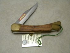 Puma Germany Wood 970 Game Warden Lockback Knife c.1990 Puma Germany Wood 970 Game Warden Lockback Knife c.1990