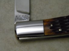 Cattaraugus CM-10 Bone Lockback Knife NIB