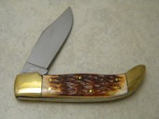 Parker Cut Co Bone "The Little Bandit" Folding Hunter Knife in Box Parker Cut Co Bone "The Little Bandit" Folding Hunter Knife in Box