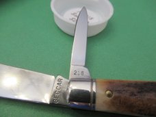 Great Eastern Northfield , Stag Handle Lick Creek Boys Knife Pattern # 141218 Great Eastern Northfield , Stag Handle Lick Creek Boys Knife Pattern # 141218