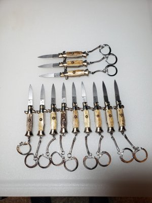 4" Italian picklock keychain.
