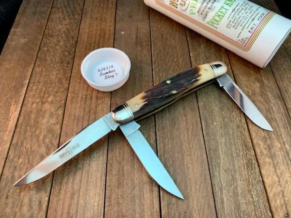 Great Eastern Cutlery Northfield Dixie Stockman 82 Sambar Stag Great Eastern Cutlery Northfield Dixie Stockman 82 Sambar Stag