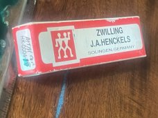 J A Henckels Copperhead Pocket Knife w/ MM Green Handles +Red Shield -NOS J A Henckels Copperhead Pocket Knife w/ MM Green Handles +Red Shield -NOS