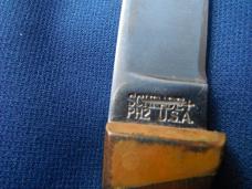 Original Made in USA Schrade PH2 PRO HUNTER fixed blade knife with Sheath   Schrade USA!  USA Made!!
