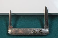 Schrade - Walden NY - Double Bladed - Sterling Silver - Switchblade 