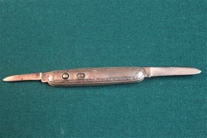 Schrade - Walden NY - Double Bladed - Sterling Silver - Switchblade 
