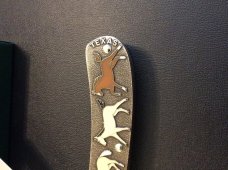 NEW MOORE MAKER MATADOR TEXAS 1201UE-2010 STERLING SILVER ENAMELED POCKET KNIFE NEW IN BOX NEW MOORE MAKER MATADOR TEXAS 1201UE-2010 STERLING SILVER ENAMELED POCKET KNIFE NEW IN BOX