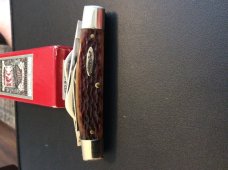 NEW ROBESON MASTER CRAFT 1 OF 200 MADE AMBER BONE CONGRESS WITH NICKEL SILVER BOLSTERS AND 4 BLADES NEW ROBESON MASTER CRAFT 1 OF 200 MADE AMBER BONE CONGRESS WITH NICKEL SILVER BOLSTERS AND 4 BLADES