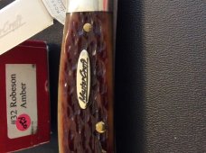 NEW ROBESON MASTER CRAFT 1 OF 200 MADE AMBER BONE CONGRESS WITH NICKEL SILVER BOLSTERS AND 4 BLADES NEW ROBESON MASTER CRAFT 1 OF 200 MADE AMBER BONE CONGRESS WITH NICKEL SILVER BOLSTERS AND 4 BLADES