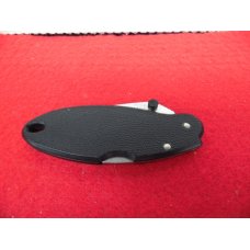 BUCK 430C USA SUNFISH SHAPE APPROX. 3-1/2 BLACK CENTER LOCK PARTIAL SERRATED AS NEW UNUSED BUCK 430C USA SUNFISH SHAPE APPROX. 3-1/2 BLACK CENTER LOCK PARTIAL SERRATED AS NEW UNUSED