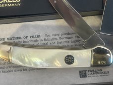 J A Henckels Copperhead Pocket Knife w/ Fantastic Mother of Pearl Handles -NOS J A Henckels Copperhead Pocket Knife w/ Fantastic Mother of Pearl Handles -NOS