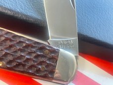 Ka-Bar ka bar Elephant/Toenail Pocket Knife -Bone Handles & Blade -NOS Ka-Bar ka bar Elephant/Toenail Pocket Knife -Bone Handles & Blade -NOS
