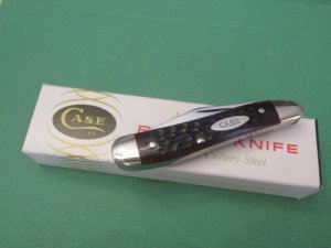 Case XX 1977 Delrin Handle Peanut Pattern # 6220