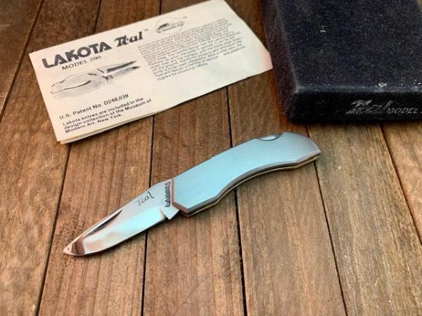Lakota (Moki) Teal Seki Japan Made Stainless Handles 