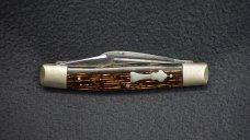++ VTG RARE 1986 FIGHT'N ROOSTER BROWN SUGAR 3 Blade Pocket Knife - SOLINGEN! ++ ++ VTG RARE 1986 FIGHT'N ROOSTER BROWN SUGAR 3 Blade Pocket Knife - SOLINGEN! ++