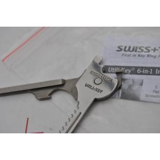 Swiss Tech 6 Tools Flat Philips Bottle Opener Straight & Serrated Blade micro Screw Driver Mint New Swiss Tech 6 Tools Flat Philips Bottle Opener Straight & Serrated Blade micro Screw Driver Mint New