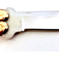 Vintage Frost Solid Brass Balisong Japan Vintage Frost Solid Brass Balisong Japan