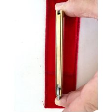 Vintage Frost Solid Brass Balisong Japan Vintage Frost Solid Brass Balisong Japan