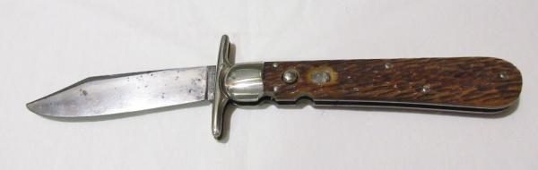 Schrade Cut Hunter's Pride Automatic Knife - Circa 1916-46 Schrade Cut Hunter's Pride Automatic Knife - Circa 1916-46