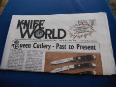 2014 Queen Schatt & Morgan Cutlery Company USA Collectors Catalog Guide & Knife World May 2013 issue 2014 Queen Schatt & Morgan Cutlery Company USA Collectors Catalog Guide & Knife World May 2013 issue