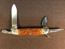 Buster Brown Shoe Company (Utica) Scout/Utility Knife circa 1930