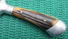 Nice Stag Handled Pre 1964 Puma Sheath Knife. ...............................................(4943)
