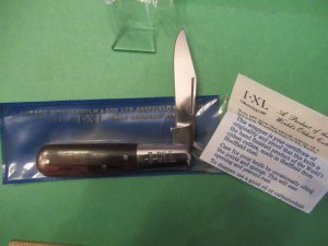 I-XL George WostenholmSheffield England  Wood Handle Barlow 