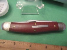 Great Eastern  Cutlery Dixie Stockman Natural Canvas Micarta  Pattern # 828318