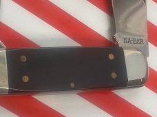 Ka-Bar ka bar Elephant/Toenail Pocket Knife -Bone Handles? -NOS