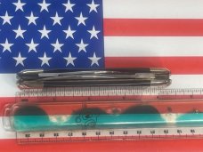 Ka-Bar ka bar Elephant/Toenail Pocket Knife -Bone Handles? -NOS