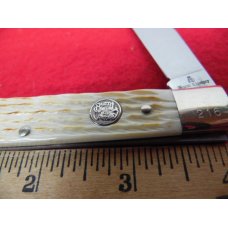 BURNT CHIMNEY 12-14 sold BONE TRAPPER BORN IN FOREST CITY NC 1990s ISSUE TANG STAMPED GERMANY BURNT CHIMNEY 12-14 sold BONE TRAPPER BORN IN FOREST CITY NC 1990s ISSUE TANG STAMPED GERMANY
