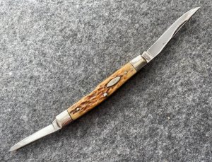 Western Boulder Colo. serpentine pen knife. 
