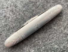 LEHRKIND & DAEVEL Co. Milwalkee 4 Blade G. Washington Pen Knife LEHRKIND & DAEVEL Co. Milwalkee 4 Blade G. Washington Pen Knife