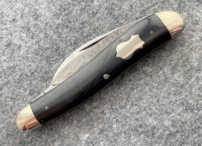 NEW YORK KNIFE CO. Hammer Brand Dog Leg Wharncliffe Pen Knife