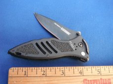 BLACKHAWK MOD CQD MARK II Spear Point Folding Knife (3.3" Black Plain) 15M401BK BLACKHAWK MOD CQD MARK II Spear Point Folding Knife (3.3" Black Plain) 15M401BK