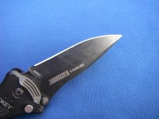BLACKHAWK MOD CQD MARK II Spear Point Folding Knife (3.3" Black Plain) 15M401BK BLACKHAWK MOD CQD MARK II Spear Point Folding Knife (3.3" Black Plain) 15M401BK