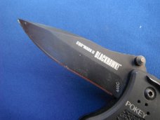 BLACKHAWK MOD CQD MARK II Spear Point Folding Knife (3.3" Black Plain) 15M401BK BLACKHAWK MOD CQD MARK II Spear Point Folding Knife (3.3" Black Plain) 15M401BK
