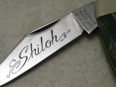 Parker Cut Co Jade Delrin "Shiloh" Whittler Knife in Box Parker Cut Co Jade Delrin "Shiloh" Whittler Knife in Box