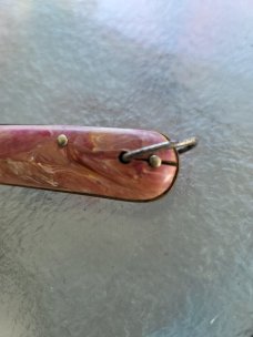 red composit swirl1936-1956 edgemaster paratrooper auto red composit swirl1936-1956 edgemaster paratrooper auto