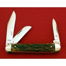 REMINGTON UMC MADE IN USA R100A Old Bone Etch STANDARD DOLLAR Knife 1924/1933 Vintage