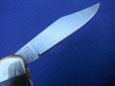 Colt 3 Bladed Stockman Folding Pocket Knife Wood Handled.  NOS  Knife No Box.