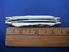Colt 3 Bladed Stockman Folding Pocket Knife Stag Handled.  NOS/NIB Knife 
