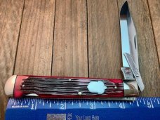 A.G. Russell Made by Queen Swing Guard Cheetah Red and Black Winterbottom Bone A.G. Russell Made by Queen Swing Guard Cheetah Red and Black Winterbottom Bone