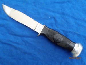 Remington RH-28 Dupont Hunting Knife Hard Rubber Handle