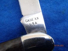 Case XX USA 1978 Muskrat Appaloosa Bone Case XX USA 1978 Muskrat Appaloosa Bone
