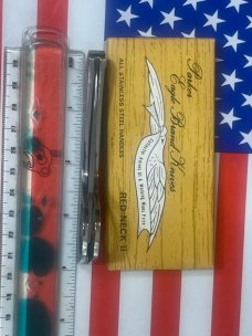 Vintage Parker Cut Co. Eagle Brand knife -The Red Neck II -M/NM and NOS in Org Box Vintage Parker Cut Co. Eagle Brand knife -The Red Neck II -M/NM and NOS in Org Box