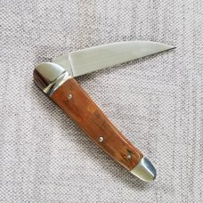 Ohta Mammoth Ivory Serpentine Wharncliff Jack..3 5/8"..Cpm154..Fluted Integral Bolsters & end caps Ohta Mammoth Ivory Serpentine Wharncliff Jack..3 5/8"..Cpm154..Fluted Integral Bolsters & end caps